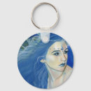 Search for mermaid art key rings Fish