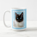 Search for cat paintings mugs Siamese