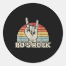Search for rock band stickers 80's