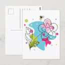 Search for vector flowers postcards Original