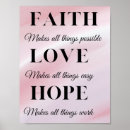 Search for faith hope love posters Inspirational