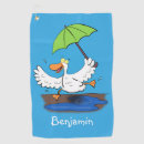 Search for duck golf towels Cartoon