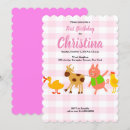 Search for pig birthday invitations Duck