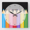 Search for pencil clocks Kindergarten