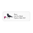 Search for crows return address labels Raven