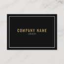Search for gold text business cards Minimalist