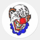 Search for evil clown stickers Spooky