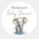 Search for watercolor elephant stickers Gender neutral