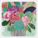 Search for whimsical flowers stickers Pink