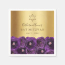Search for purple floral napkins Chic