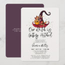 Search for purple bridal shower invitations Unique