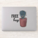 Search for funny cactus stickers Illustration