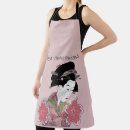 Search for cherry blossom aprons Asian