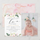 Search for girl 2nd birthday invitations Blush pink
