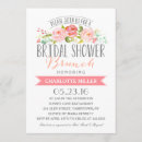 Search for girly bridal shower invitations Pretty