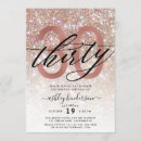 Search for champagne 30th birthday invitations Modern