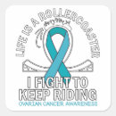 Search for teal awareness ribbon stickers Month