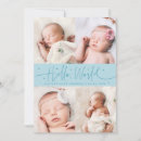 Search for hello world birth announcement cards Elegant
