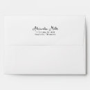 Search for monogram envelopes Bridal shower