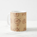 Search for bike pattern mugs Vintage