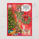 Search for bad santa cards invites Humour