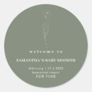 Search for welcome round stickers Boho