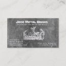 Search for worker business cards Metal