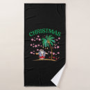 Search for beach christmas bath towels Santa