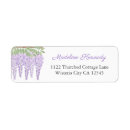 Search for lilac return address labels Purple