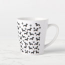 Search for paw pattern mugs Dachshund