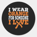 Search for i love oranges stickers Leukaemia for women