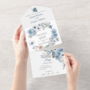 Search for blue thistle invitations Elegant