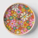 Search for floral clocks Retro
