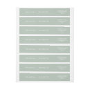 Search for engagement return address return address labels Modern