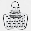 Search for funny music aprons Musical