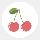Search for cartoon cherry stickers Cherries