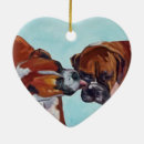 Search for boxer dog christmas tree decorations Animals