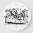 Search for mad hatter clocks Tea party