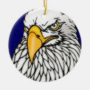 Search for bald eagle christmas tree decorations Nature