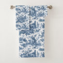 Search for french bath towels Toile de jouy