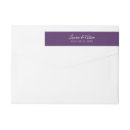 Search for plum wedding return address labels Purple