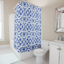 Search for blue white tile shower curtains Portuguese