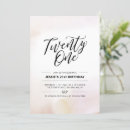 Search for 21st birthday invitations Typography