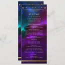 Search for purple and gold wedding programs Ceremony