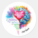 Search for i love brain stickers Awareness