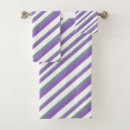 Search for purple stripes bath towels Colourful