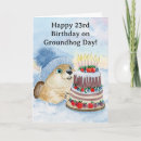 Search for groundhog day birthday cards Wildlife