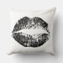 Search for black lip cushions Kiss