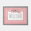Search for pink and grey doormats Elegant