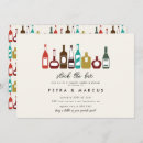 Search for stock the bar shower invitations Unique